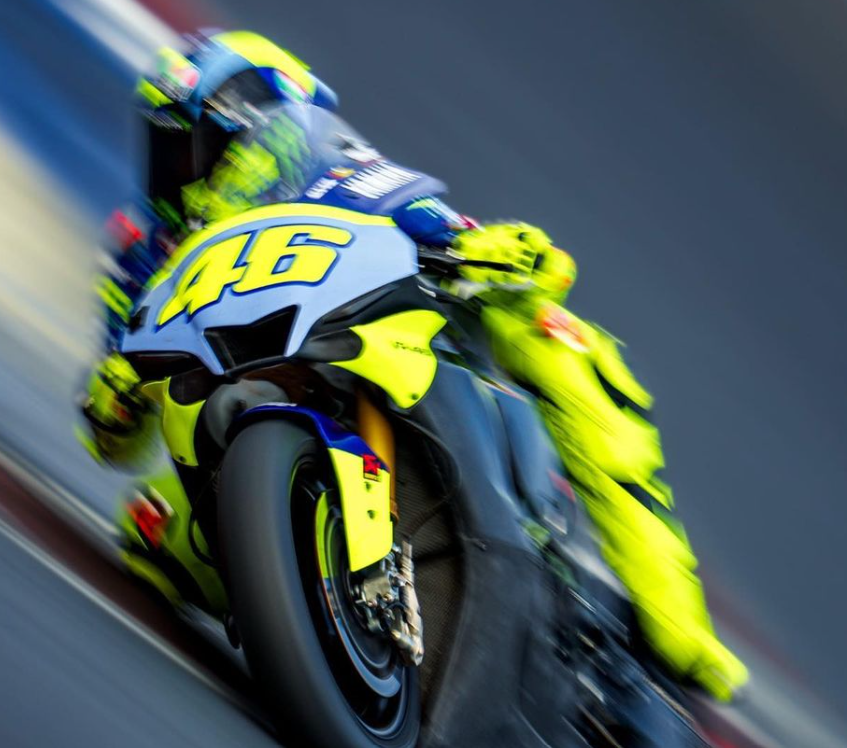 Valentino Rossi attended Luca Marini’s wedding photos then got back on a bike